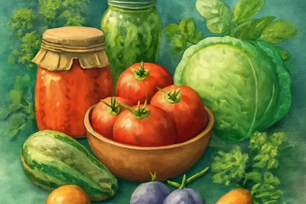 Erntezeit – Vom Garten direkt auf den Tisch