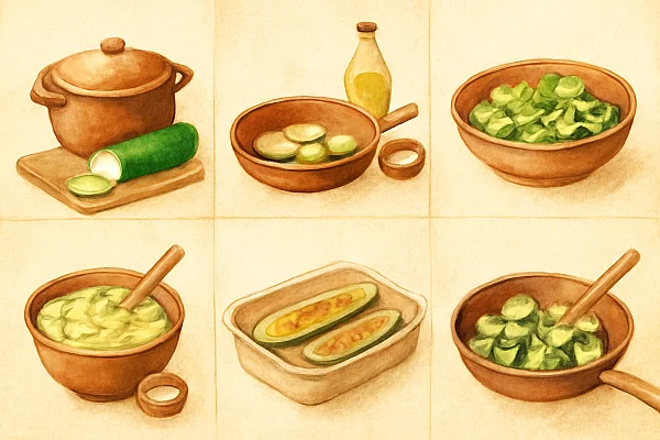Zucchini-Zauber - Sommerfrische in der Küche